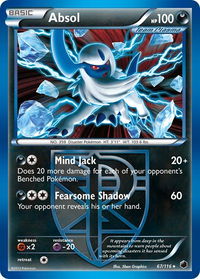 Absol (Team Plasma) - Plasma Freeze (PLF) #67/116 - Holo Rare Pokémon Trading Card