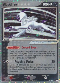 Absol ex - Power Keepers (PK) #92/108 - Ultra Rare Pokémon Trading Card