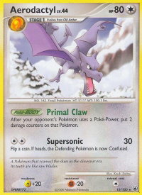 Aerodactyl - Majestic Dawn (MD) #15/100 - Rare Pokémon Trading Card