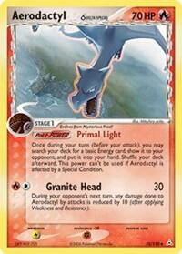 Aerodactyl (Delta Species) - Holon Phantoms (HP) #35/110 - Uncommon Pokémon Trading Card