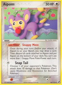 Aipom - Unseen Forces (UF) #34/115 - Uncommon Pokémon Trading Card