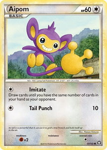 Aipom - Triumphant (TM) #55/102 - Common Pokémon Trading Card