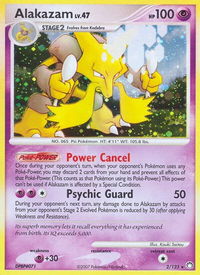Alakazam - Mysterious Treasures (MT) #2/123 - Holo Rare Pokémon Trading Card
