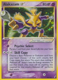 Alakazam Star - Crystal Guardians (CG) #99/100 - Ultra Rare Pokémon Trading Card