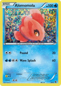 Alomomola - 5/12 - McDonald's Promos 2011 #005/012 - Rare Pokémon Trading Card