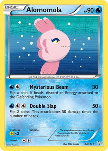 Alomomola - Dragons Exalted (DRX) #37/124 - Rare Pokémon Trading Card