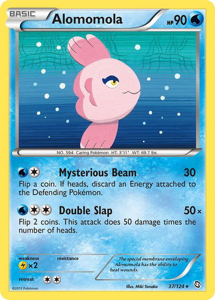 Alomomola - Dragons Exalted Pokémon trading card