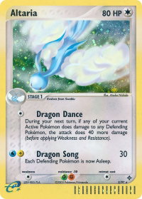 Altaria - Dragon (DR) #2/97 - Holo Rare Pokémon Trading Card