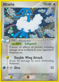 Altaria - Deoxys (DX) #1/107 - Holo Rare Pokémon Trading Card