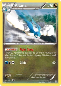 Altaria - Dragons Exalted (DRX) #84/124 - Holo Rare Pokémon Trading Card