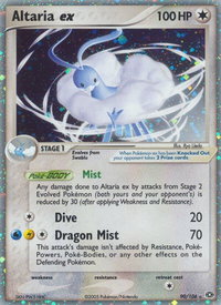 Altaria ex - Emerald (EM) #90/106 - Ultra Rare Pokémon Trading Card