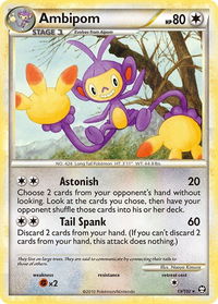 Ambipom - Triumphant (TM) #13/102 - Rare Pokémon Trading Card