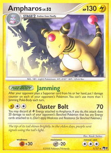 Ampharos - POP Series 7 (POP) #001/017 - Rare Pokémon Trading Card