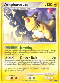 Ampharos - POP Series 7 (POP) #001/017 - Rare Pokémon Trading Card