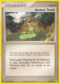 Ancient Tomb - Hidden Legends (HL) #87/101 - Uncommon Pokémon Trading Card