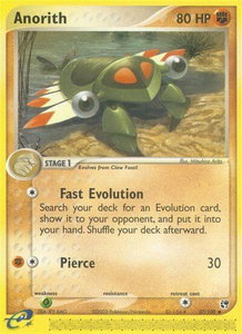 Anorith - 27/100 - Sandstorm (SS) #27/100 - Uncommon Pokémon Trading Card
