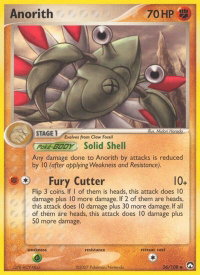 Anorith - Power Keepers (PK) #26/108 - Uncommon Pokémon Trading Card