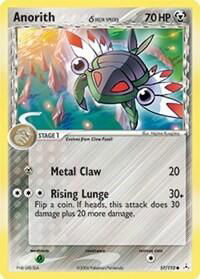 Anorith (Delta Species) - Holon Phantoms (HP) #57/110 - Common Pokémon Trading Card