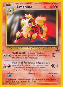 Arcanine - WoTC Promo (PR) #06/53 - Promo Pokémon Trading Card