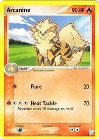Arcanine - EX Trainer Kit 2: Plusle & Minun Pokémon trading card