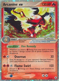 Arcanine ex - Legend Maker (LM) #83/92 - Ultra Rare Pokémon Trading Card