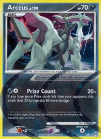 Arceus (AR1) - Arceus (AR) #AR1 - Holo Rare Pokémon Trading Card