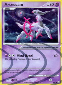 Arceus (AR7) - Arceus (AR) #AR7 - Holo Rare Pokémon Trading Card
