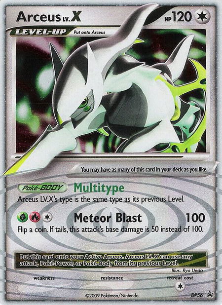 Arceus LV.X - DP56 - Diamond and Pearl Promos Pokémon trading card