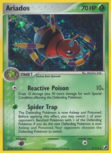 Ariados - Unseen Forces (UF) #2/115 - Holo Rare Pokémon Trading Card