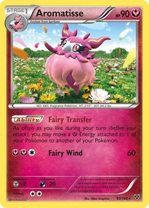 Aromatisse - XY Base Set (XY) #93/146 - Holo Rare Pokémon Trading Card