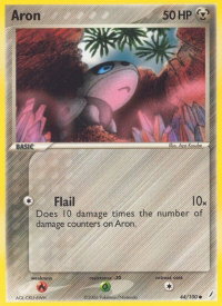 Aron - Crystal Guardians (CG) #44/100 - Common Pokémon Trading Card