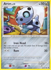 Aron - Rising Rivals (RR) #57/111 - Common Pokémon Trading Card