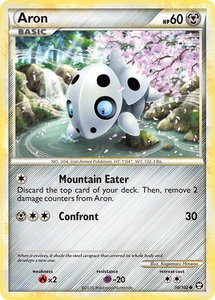 Aron - Triumphant (TM) #56/102 - Common Pokémon Trading Card