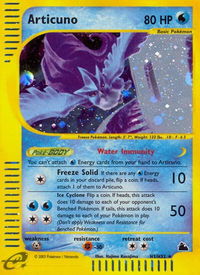 Articuno (H3) - Skyridge (SK) #H03/H32 - Holo Rare Pokémon Trading Card