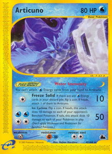Articuno (4) - Skyridge (SK) #004/144 - Rare Pokémon Trading Card