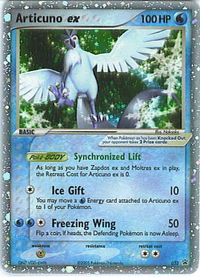 Articuno ex - 032 (EX Collector's Window Tins) - Nintendo Promos (PR) #032 - Rare Pokémon Trading Card