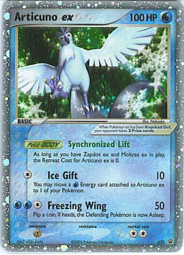 Articuno ex - 032 (EX Collector's Window Tins) - Nintendo Promos Pokémon trading card