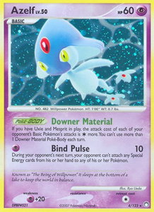 Azelf - Mysterious Treasures (MT) #4/123 - Holo Rare Pokémon Trading Card