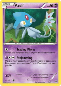 Azelf - Plasma Blast (PLB) #38/101 - Rare Pokémon Trading Card