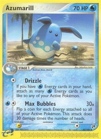 Azumarill - Sandstorm (SS) #30/100 - Uncommon Pokémon Trading Card