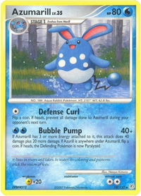 Azumarill - Diamond and Pearl (DP) #18/130 - Rare Pokémon Trading Card