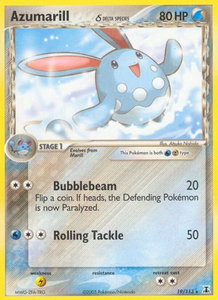 Azumarill (Delta Species) - Delta Species (DS) #19/113 - Rare Pokémon Trading Card