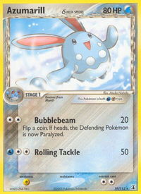 Azumarill (Delta Species) - Delta Species (DS) #19/113 - Rare Pokémon Trading Card