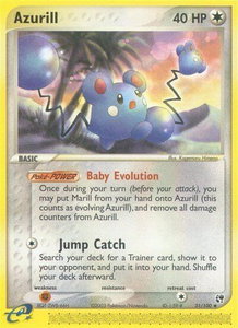 Azurill - Sandstorm (SS) #31/100 - Uncommon Pokémon Trading Card
