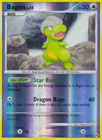 Bagon (Shiny) - Arceus (AR) #SH10 - Shiny Holo Rare Pokémon Trading Card