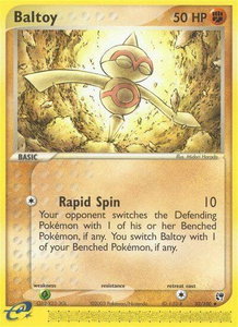 Baltoy - Sandstorm (SS) #32/100 - Uncommon Pokémon Trading Card