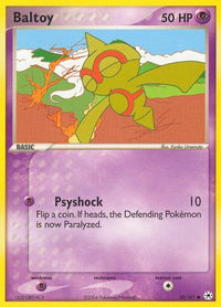 Baltoy - 52/101 - Hidden Legends (HL) #52/101 - Common Pokémon Trading Card