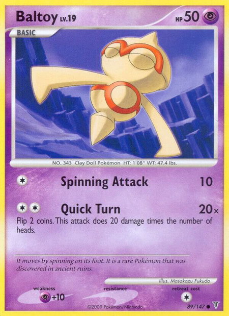 Baltoy - Supreme Victors Pokémon trading card