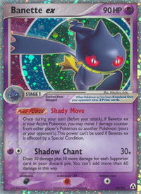 Banette ex - Legend Maker (LM) #85/92 - Ultra Rare Pokémon Trading Card