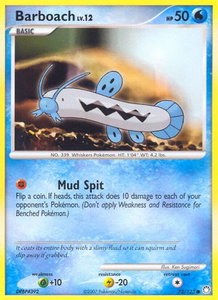Barboach - Mysterious Treasures (MT) #72/123 - Common Pokémon Trading Card